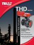 THD. Series. Heavy Duty Actuators. Pneumatic Actuators for Quarter-Turn Valves and Dampers CONTROLS. Torques to 1,600,000 In-lbs