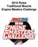 2018 Rules Traditional Muscle Engine Masters Challenge