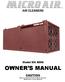 AIR CLEANERS. Model MX 6000 OWNER S MANUAL CAUTION. Read complete instructions before operating. Please file for future reference.