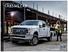 SUPER DUTY CHASSIS CAB SPECIFICATIONS
