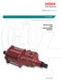 Established Leaders in Valve Actuation CP RANGE COMPACT PNEUMATIC ACTUATORS INSTALLATION AND MAINTENANCE MANUAL. Publication F230E Date of issue 03/08