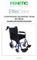 LIGHTWEIGHT TRANSPORT CHAIR ECTR 01 Assembly and Operating Instructions