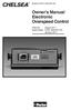 Owner s Manual Electronic Overspeed Control