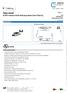 Data sheet E-DAT Industry RJ45 field plug black Cat.6 Class E A
