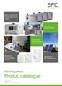 Product catalogue. EFOY Energy Solutions. Back-up solutions for uninterruptible power supply. Customized energy solutions