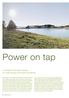 Power on tap. A pumped storage solution to meet energy and tariff demands