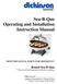 Sea-B-Que Operating and Installation Instruction Manual