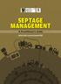 SEPTAGE MANAGEMENT. A Practitioner s Guide Urban India's journey beyond ODF