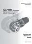 Cyclo BBB5 Bevel Buddybox Right Angle Spiral Bevel Speed Reducer with Cyclo or Planetary Input Operation and Maintenance Manual