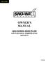 OWNER S MANUAL 18DX SERIES SNOW PLOW FOR PLOW SERIAL NUMBERS AFTER 18DX E