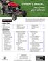 OWNER S MANUAL HRX217VKA LAWN MOWER HRX217VKA QUICK FIND CONTENTS QUESTIONS?