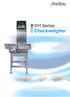 SVf Series Checkweigher