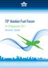 75 th Aviation Fuel Forum November 2017 Vancouver, Canada