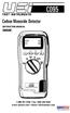 CO95. Carbon Monoxide Detector INSTRUCTION MANUAL ENGLISH Fax: (503)