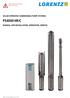 PS4000 HR/C SOLAR-OPERATED SUBMERSIBLE PUMP SYSTEMS MANUAL FOR INSTALLATION, OPERATION, SERVICE. Sun. Water. Life.