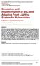 Simulation and Implementation of ESC and Adaptive Front Lighting System for Automobiles