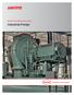 Rebuild and Maintenance Guide. Industrial Pumps