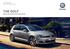 FLEET PRICE LIST EFFECTIVE FROM THE GOLF PRICE AND SPECIFICATION GUIDE