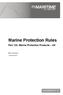Marine Protection Rules Part 122: Marine Protection Products Oil