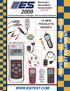 PROFESSIONAL HAND HELD TEST EQUIPMENT  13 NEW PRODUCTS INSIDE!!! Electronic Specialties, Incorporated - Since