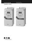 PowerXL Series VFD. Installation manual. Effective February 2018 Supersedes September 2016