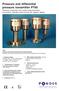 PT60 a series of pressure transmitters with great flexibility. Modulary built. A wide range of process connections and electronics can be choosen.