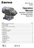 Operation Manual AA4400A Automatic Air Assisted Airless Spray Gun