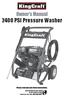 2400 PSI Pressure Washer