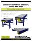 LINESHAFT CONVEYOR STRAIGHT, CURVE AND SPUR TECH HANDBOOK TABLE OF CONTENTS