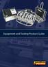 Equipment and Tooling Product Guide