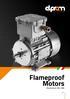 Flameproof Motors Aluminium