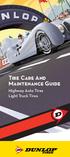 Tire Care And Maintenance Guide
