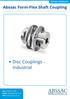 ROTARY PRODUCTS. Abssac Form-Flex Shaft Coupling. Disc Couplings - Industrial. Call: Web: