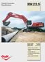 RH23.5. Crawler Excavator Specifications. Service weight t Engine output 226 kw Buckets SAE up to 4.0 m 3