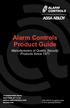 Alarm Controls Product Guide