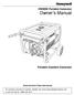 Owner s Manual. HW4000 Portable Generator. Portable Gasoline Generator. Read and Save These Instructions