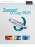 TRELLEBORG SEALING SOLUTIONS. Zurcon U-Cup RU9 YOUR PARTNER FOR SEALING TECHNOLOGY