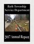Service Department Information Service Department Personnel Service Department New Equipment.. 5. Service Department Activity Summary...