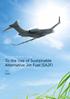 Business Aviation Guide To the Use of Sustainable Alternative Jet Fuel (SAJF)