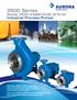 Model 3550 ASME/ANSI B73.1M Industrial Process Pumps