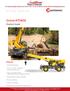 Grove RT540E. Product Guide. Features. 35 t (40 USt) capacity. 9,8 m 31 m (32 ft 102 ft) foursection