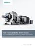 Get on board the drive train. Change now to SIMOGEAR geared motors for easy installation and more flexibility. siemens.
