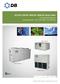 R407C. ACCS-P, EB-DP, HEB-DP, VEB-DP Series 50Hz. Air Cooled Split Systems Cooling Capacity : 59 to 1327 MBH (17 to 389 kw)