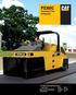 PS360C. Pneumatic Tire Compactor. Cat 3054C Turbocharged Diesel Engine. Courtesy of Machine.Market