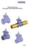 Operating manual Keula gate valves DN PN10/16