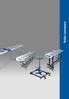 Universal chassis/material stands/roller and measuring conveyors