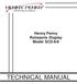 Henny Penny Rotisserie Display Model SCD-6/8 TECHNICAL MANUAL