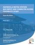 NAPERVILLE METRA STATION BUS DEPOT AND COMMUTER ACCESS FEASIBILITY STUDY