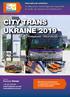 CITY TRANS UKRAINE 2019