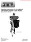 Operating Instructions and Parts Manual JSH Series Electric Chain Hoists Models JSH-275, JSH-550. Model JSH-550 shown